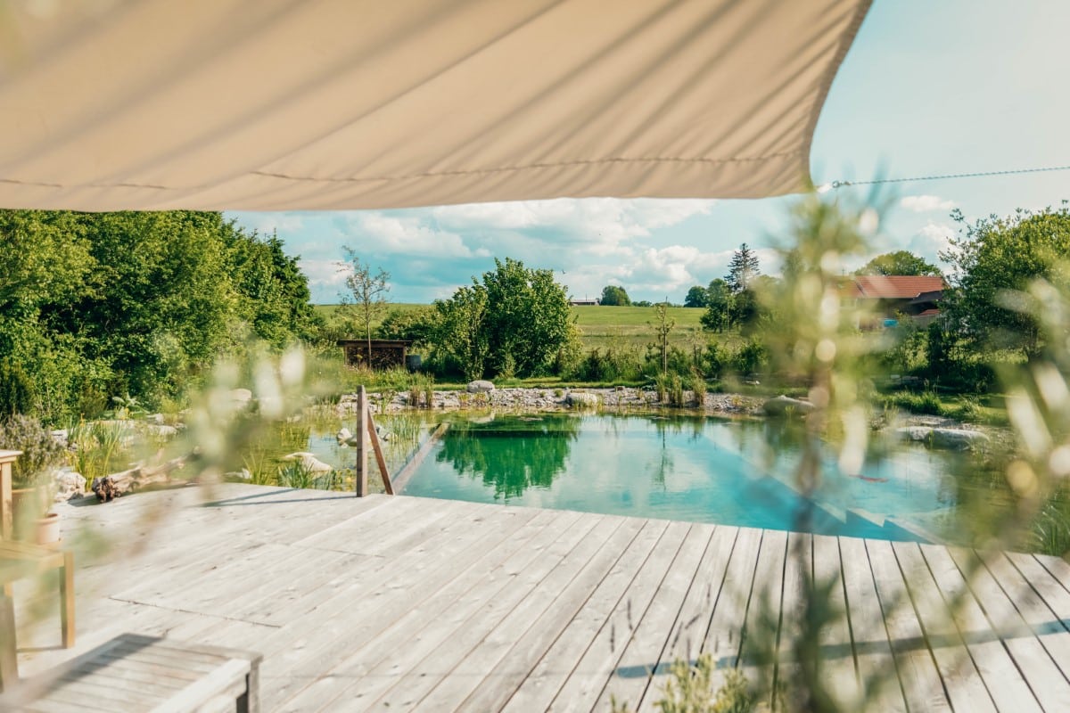 Schwimmteich - Garten- und Landschaftsbau Gschwend