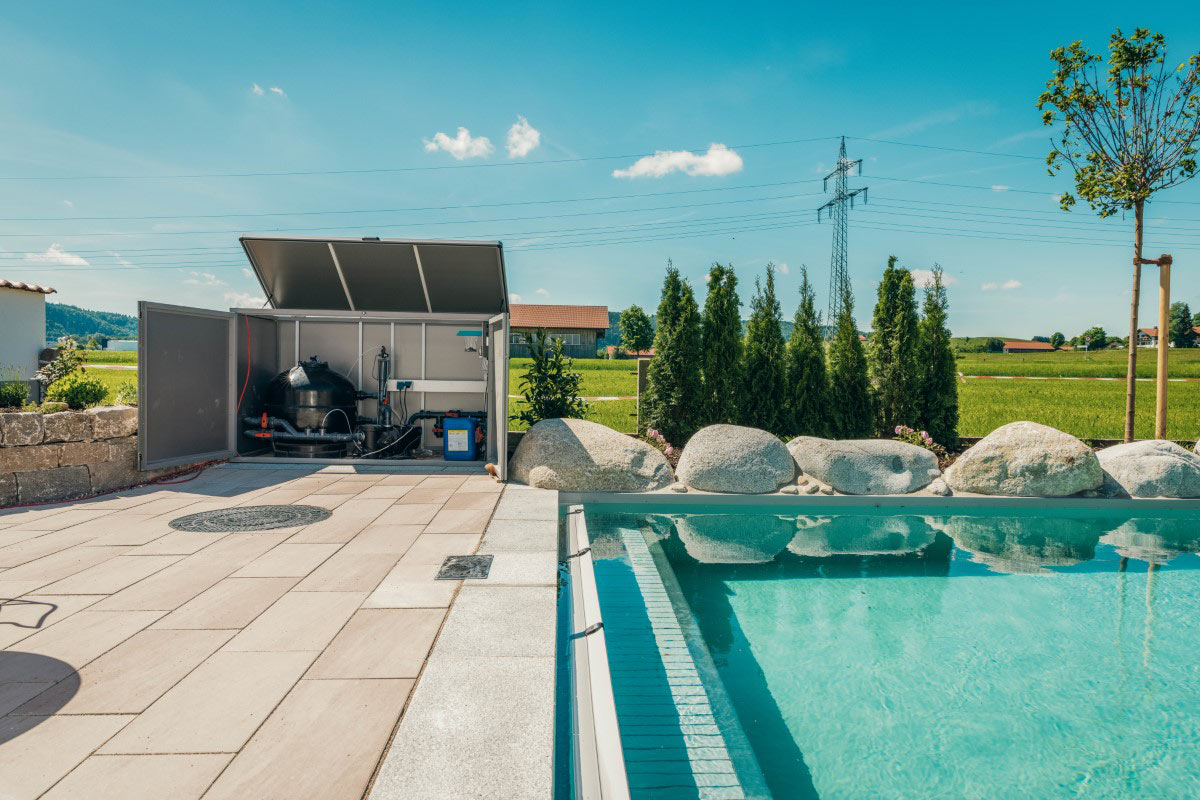 Service Poolwartung - Garten- und Landschaftsbau Gschwend